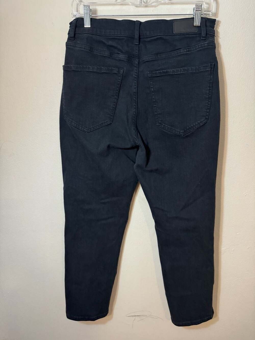 Express High Waisted Black Skinny Jeans Size 10 - Picture 16 of 16